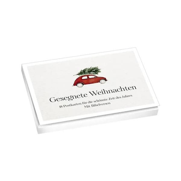 Gesegnete Weihnachten – Postkartenset